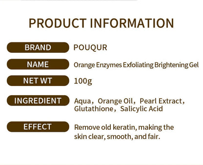 Orange Exfoliating Gel Scrub