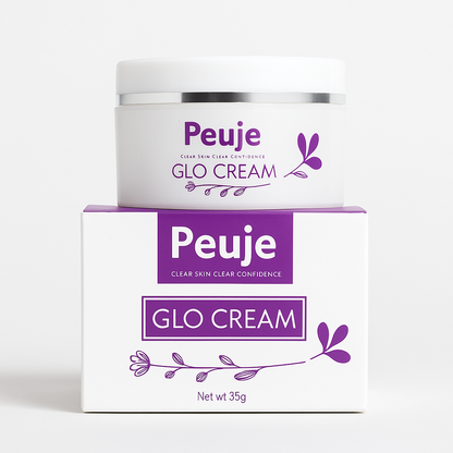 PEUJE GLO Natural Radiance Cream: Organic Plant-Based Skin Brightener