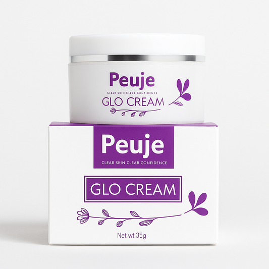 PEUJE GLO Natural Radiance Cream: Organic Plant-Based Skin Brightener