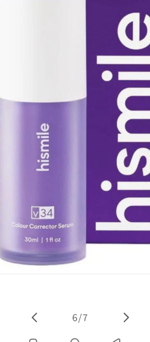 Hismile V34 Teeth Whitening Tooth Paste.