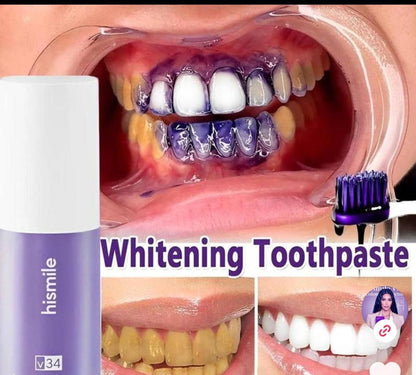 Hismile V34 Teeth Whitening Tooth Paste.